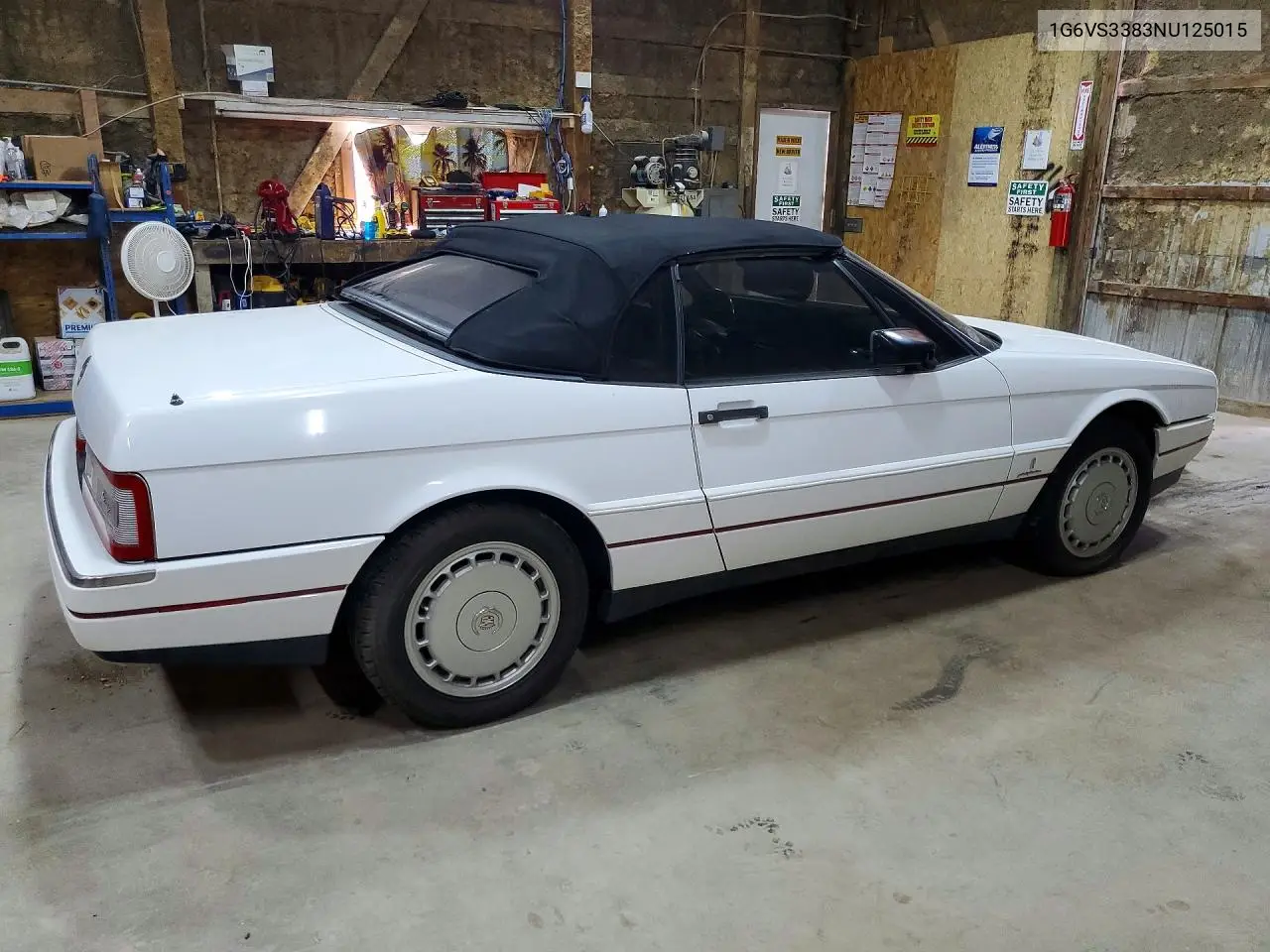 1992 Cadillac Allante VIN: 1G6VS3383NU125015 Lot: 61457676