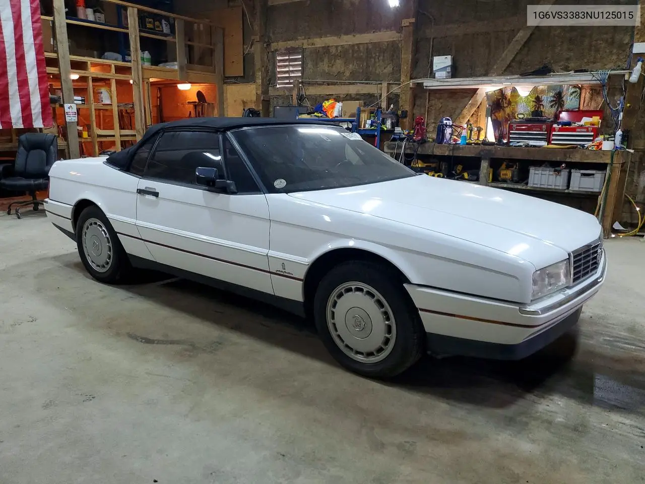 1992 Cadillac Allante VIN: 1G6VS3383NU125015 Lot: 61457676