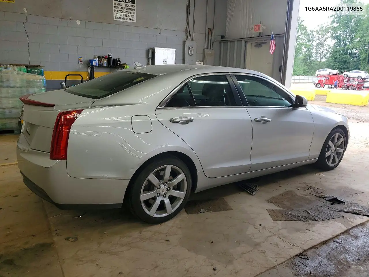 2013 Cadillac Ats VIN: 1G6AA5RA2D0119865 Lot: 50752016