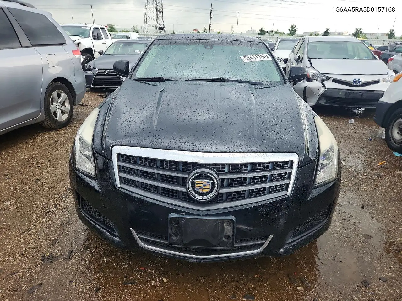 2013 Cadillac Ats VIN: 1G6AA5RA5D0157168 Lot: 56431186