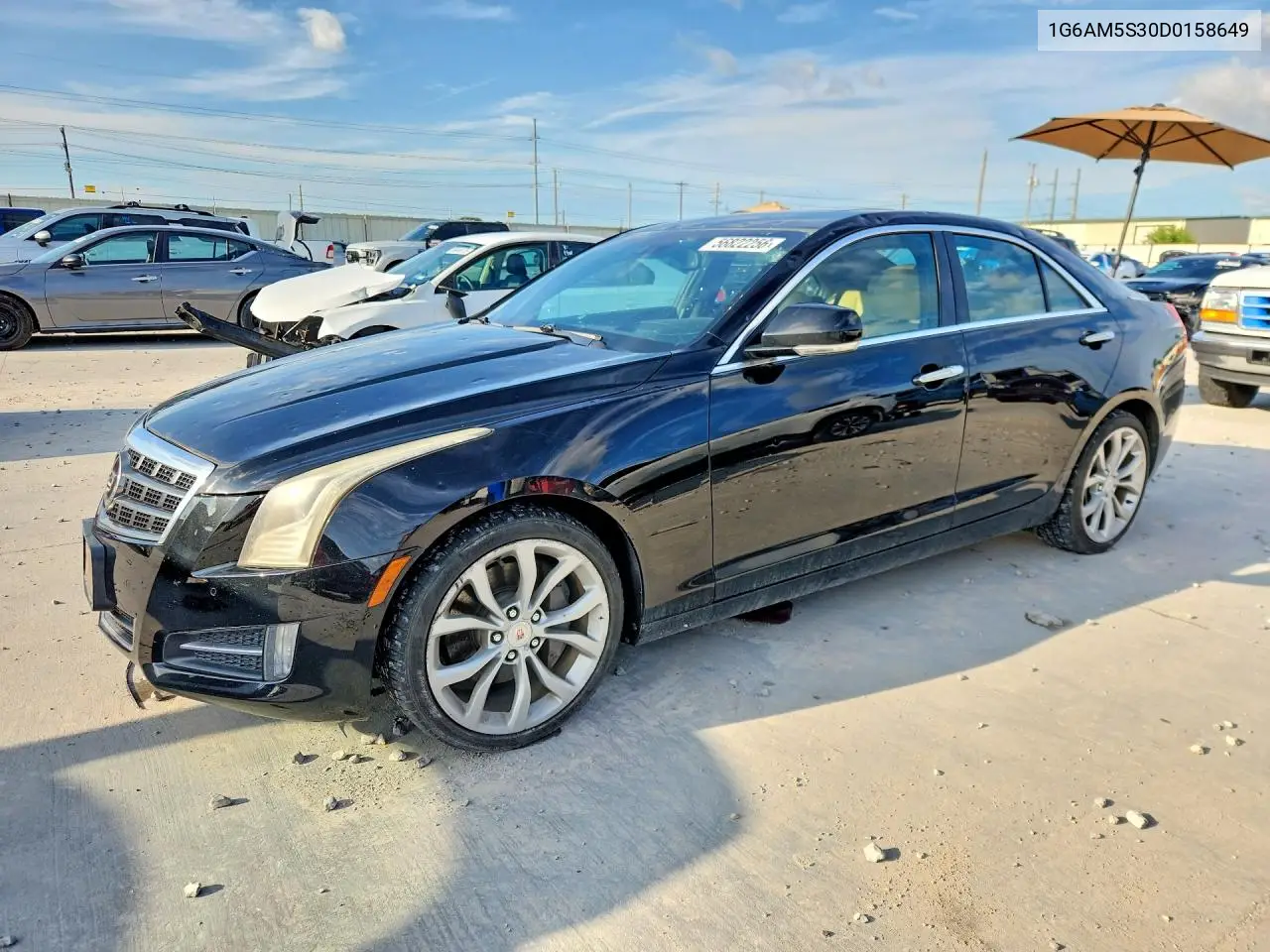 2013 Cadillac Ats Premium VIN: 1G6AM5S30D0158649 Lot: 56822256