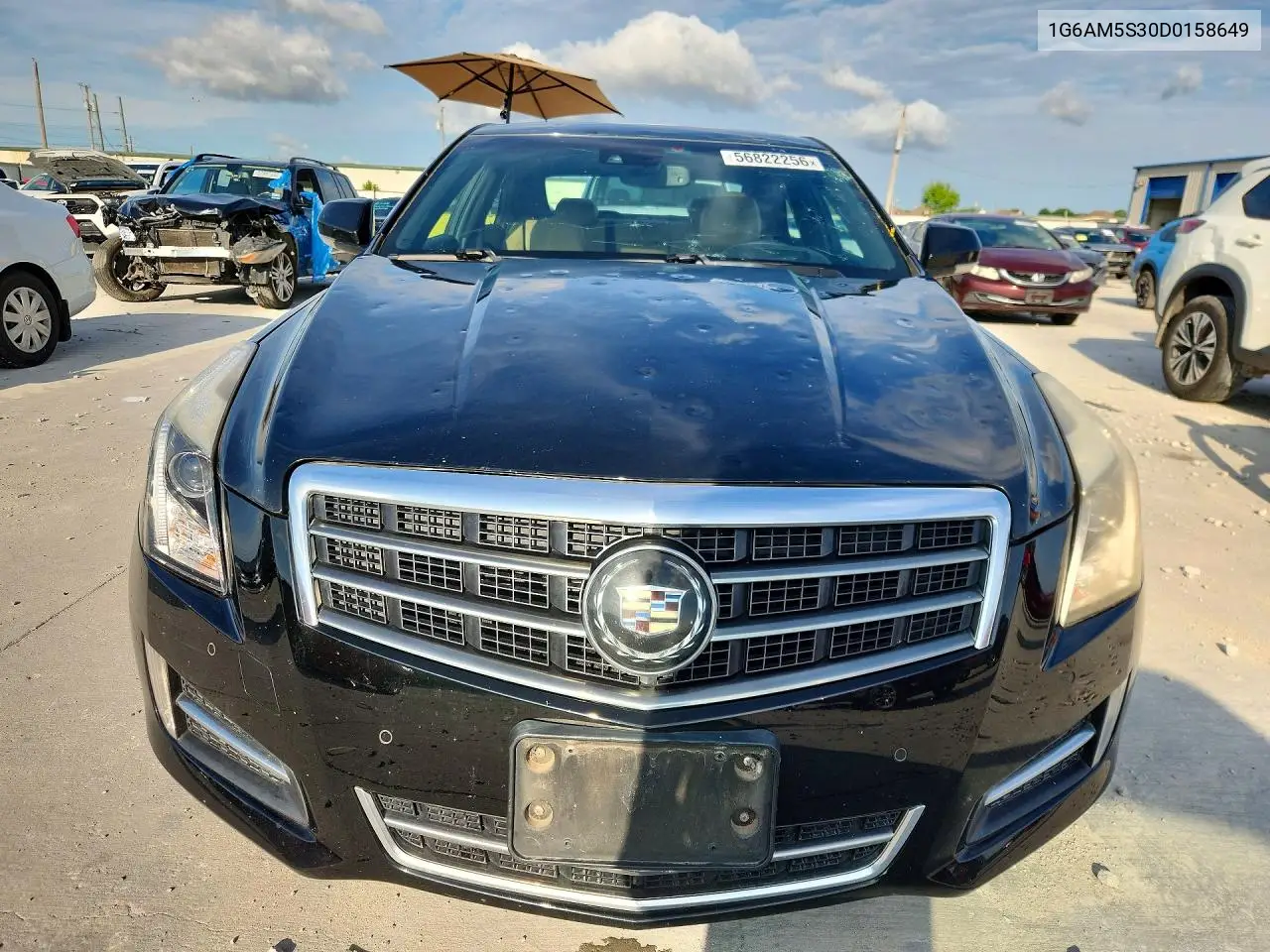 2013 Cadillac Ats Premium VIN: 1G6AM5S30D0158649 Lot: 56822256