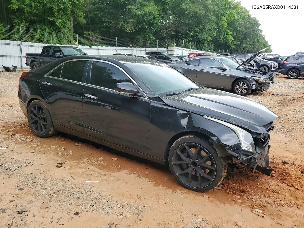 2013 Cadillac Ats Luxury VIN: 1G6AB5RAXD0114331 Lot: 57844226