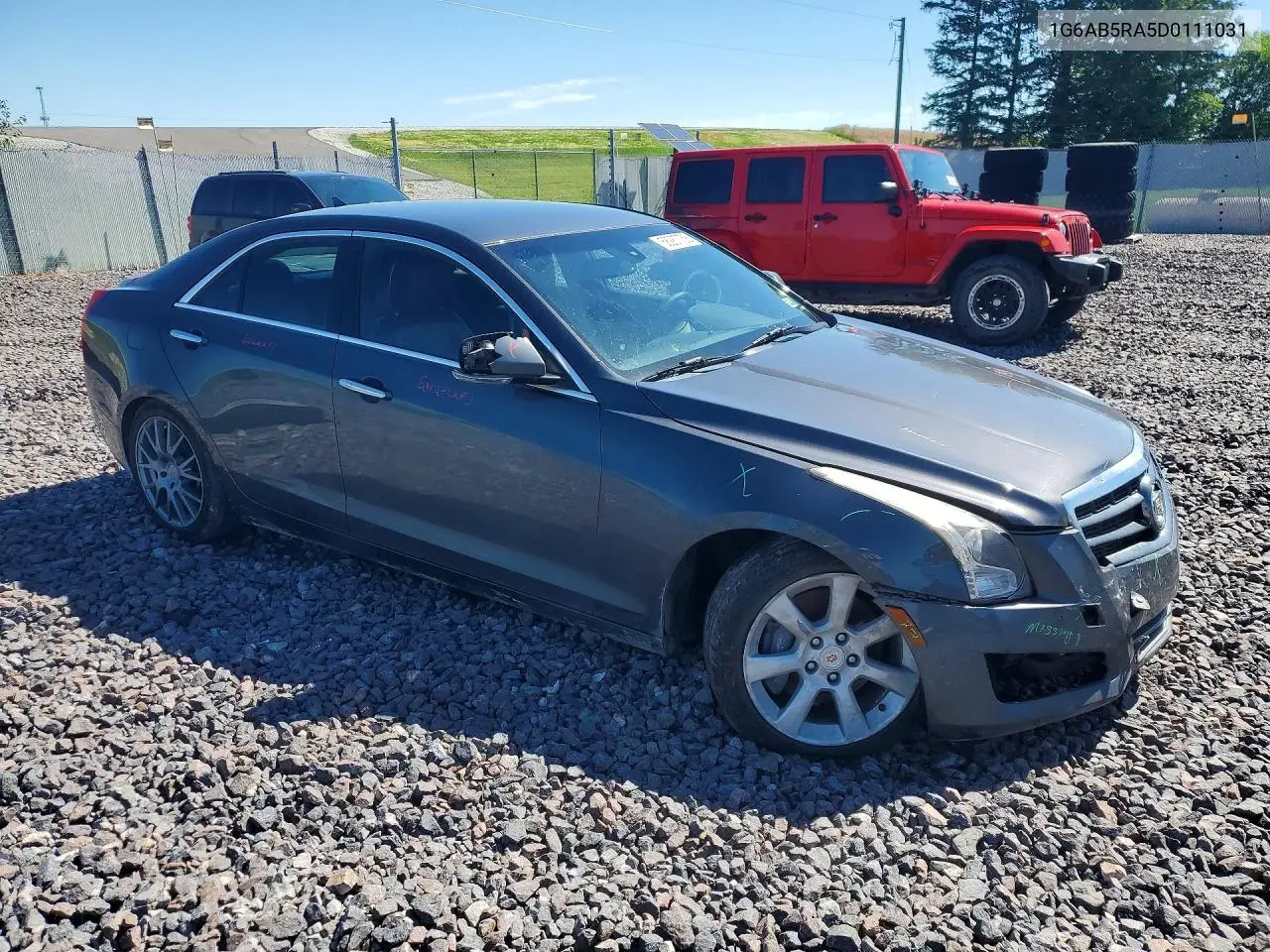 2013 Cadillac Ats Luxury VIN: 1G6AB5RA5D0111031 Lot: 58287756