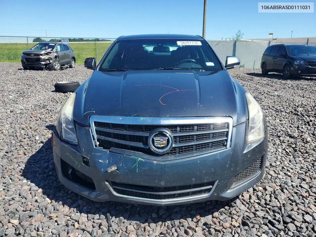 2013 Cadillac Ats Luxury VIN: 1G6AB5RA5D0111031 Lot: 58287756