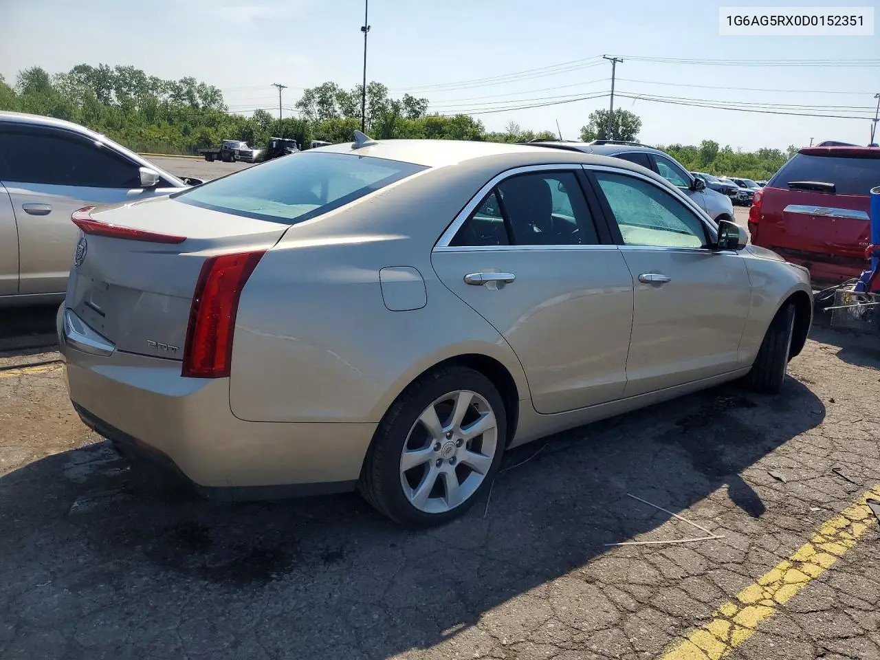 2013 Cadillac Ats VIN: 1G6AG5RX0D0152351 Lot: 58728866
