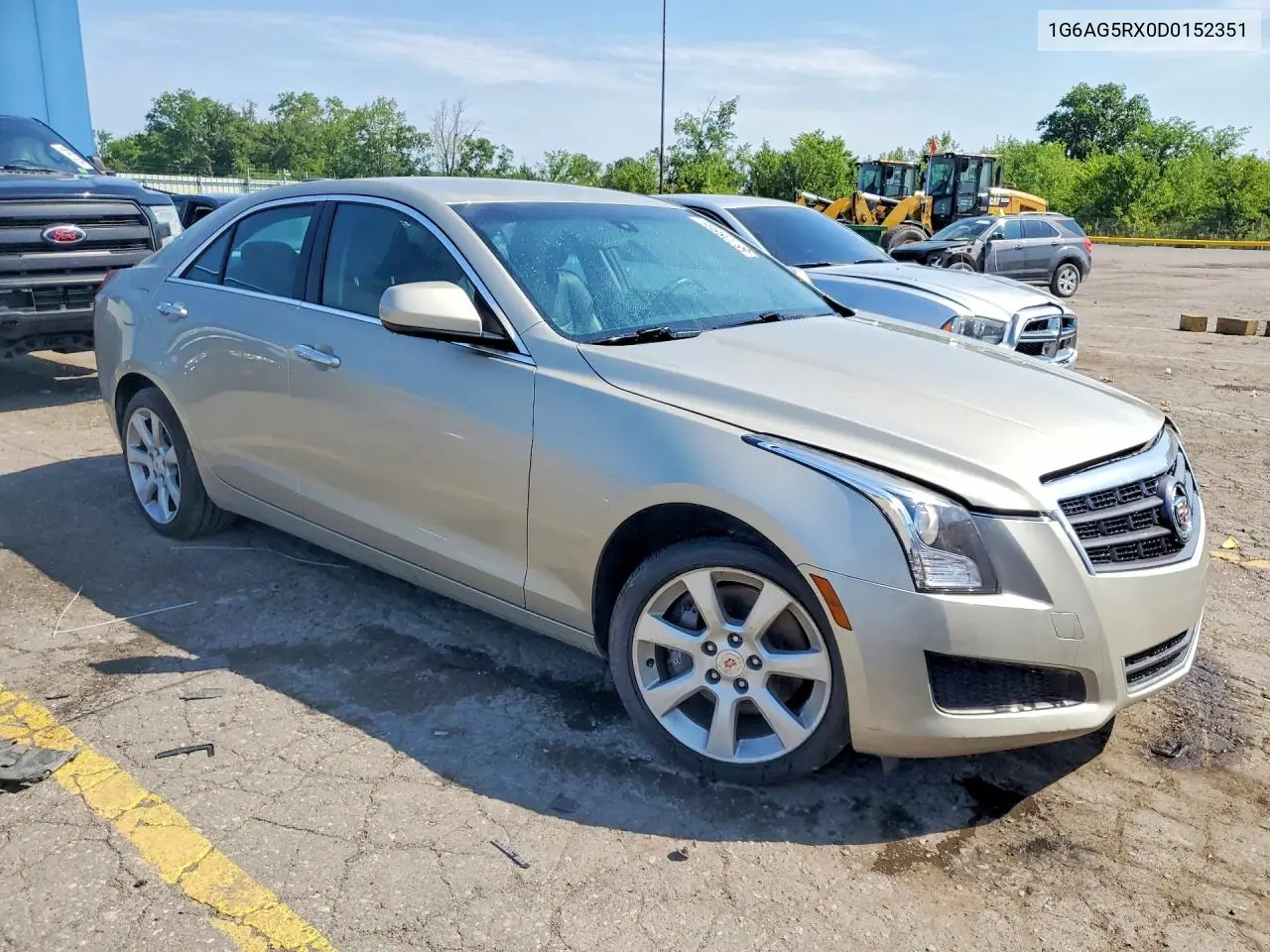2013 Cadillac Ats VIN: 1G6AG5RX0D0152351 Lot: 58728866