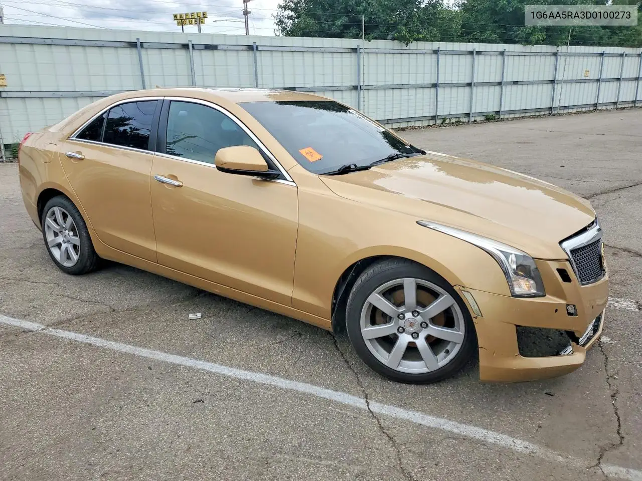 2013 Cadillac Ats VIN: 1G6AA5RA3D0100273 Lot: 58950986