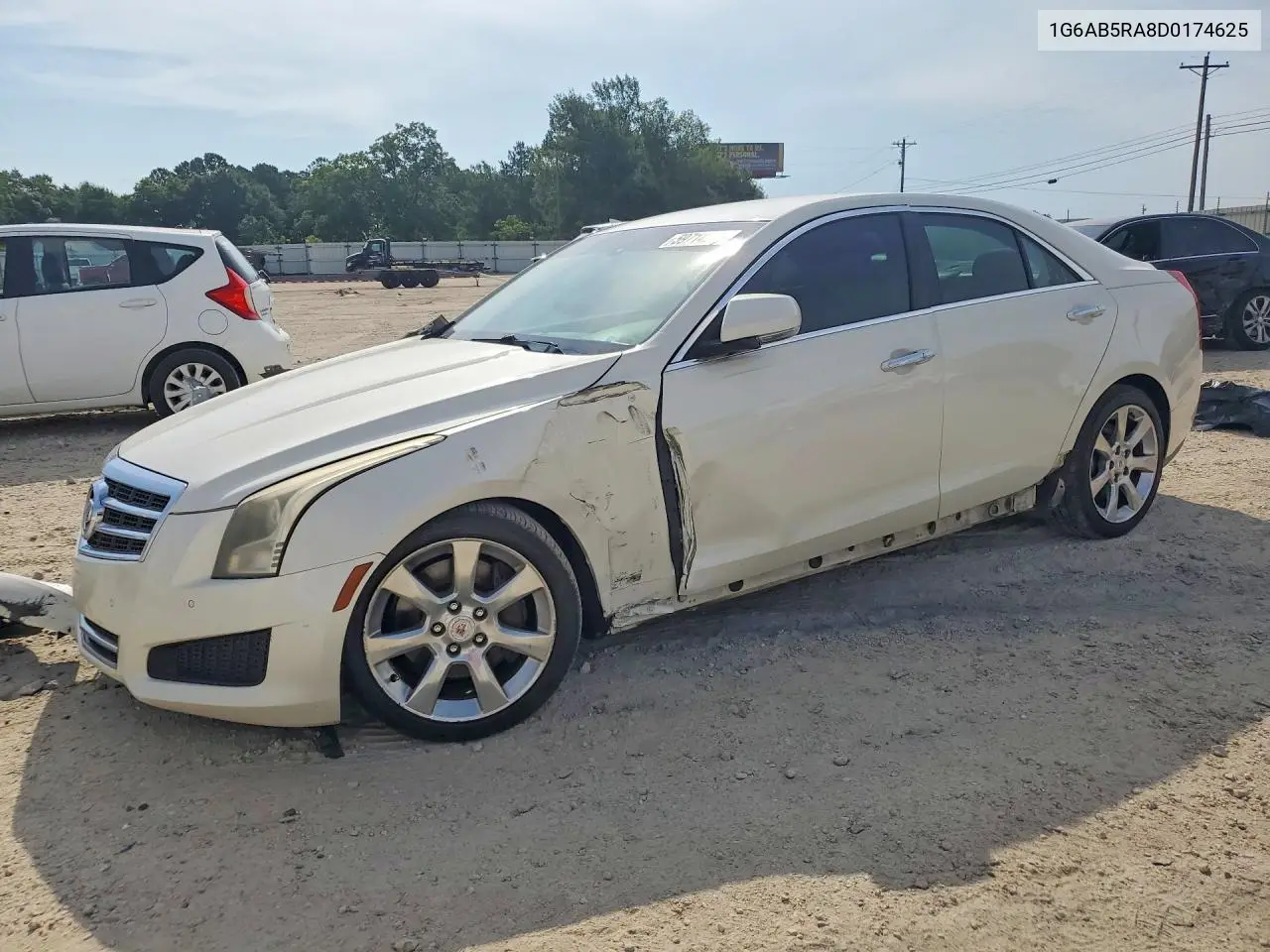 2013 Cadillac Ats Luxury VIN: 1G6AB5RA8D0174625 Lot: 59714296