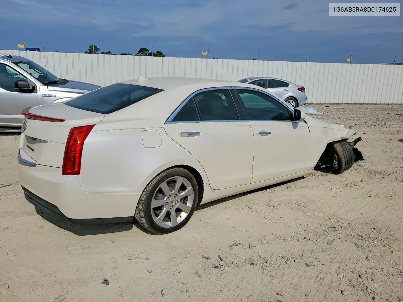 2013 Cadillac Ats Luxury VIN: 1G6AB5RA8D0174625 Lot: 59714296
