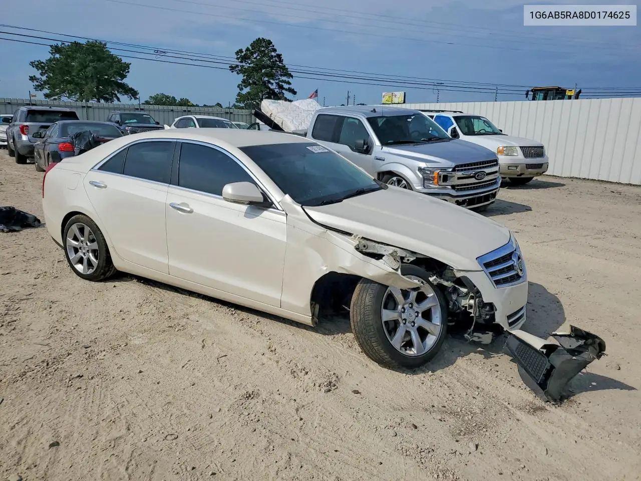 2013 Cadillac Ats Luxury VIN: 1G6AB5RA8D0174625 Lot: 59714296