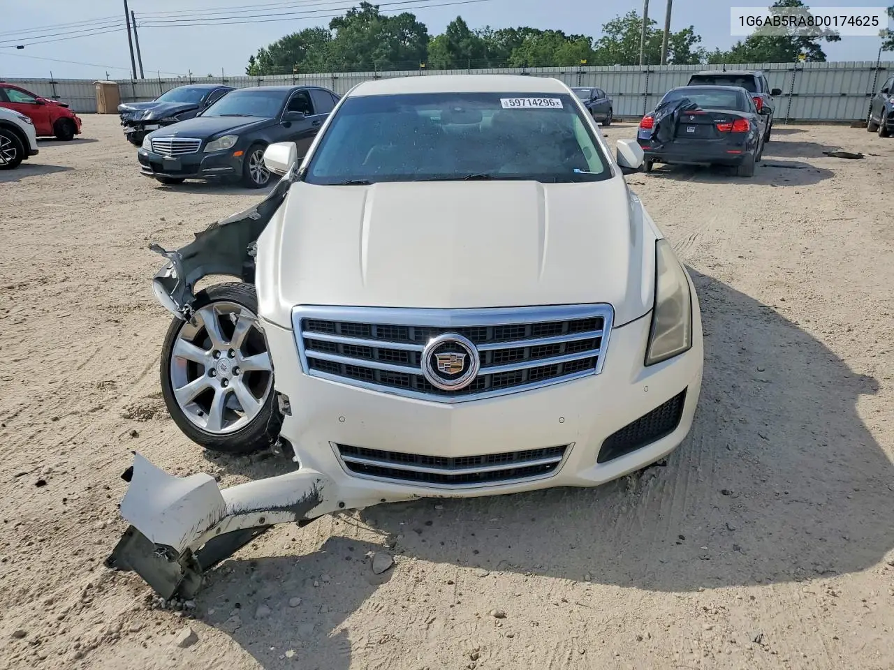 2013 Cadillac Ats Luxury VIN: 1G6AB5RA8D0174625 Lot: 59714296