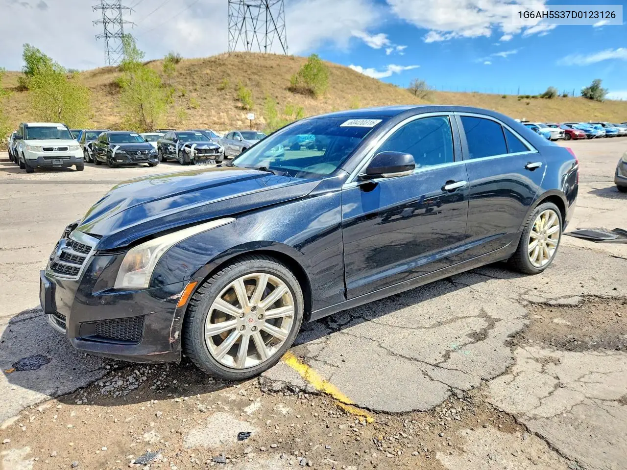 2013 Cadillac Ats Luxury VIN: 1G6AH5S37D0123126 Lot: 60420316