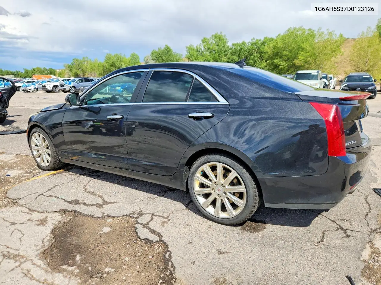 2013 Cadillac Ats Luxury VIN: 1G6AH5S37D0123126 Lot: 60420316