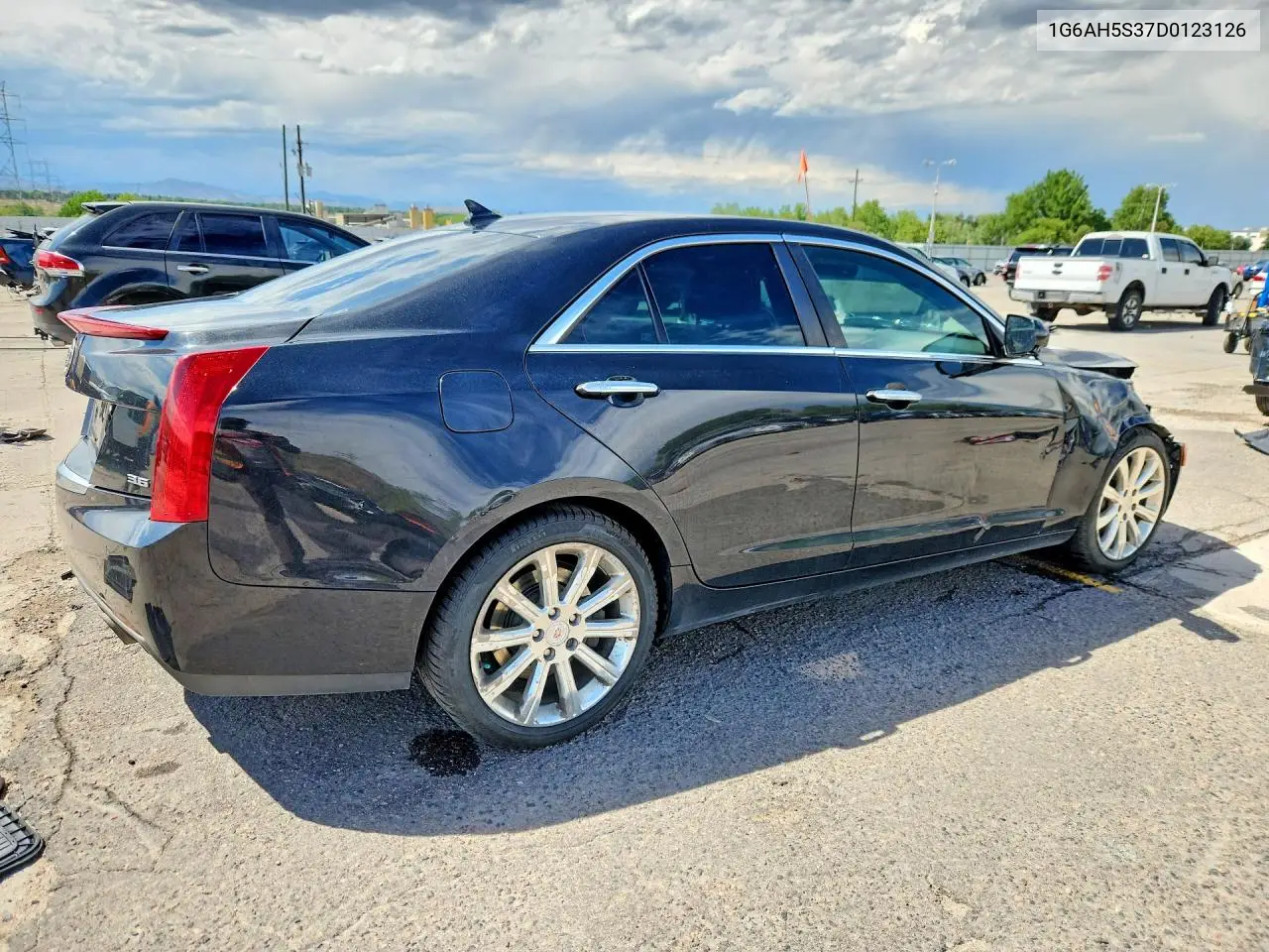 2013 Cadillac Ats Luxury VIN: 1G6AH5S37D0123126 Lot: 60420316