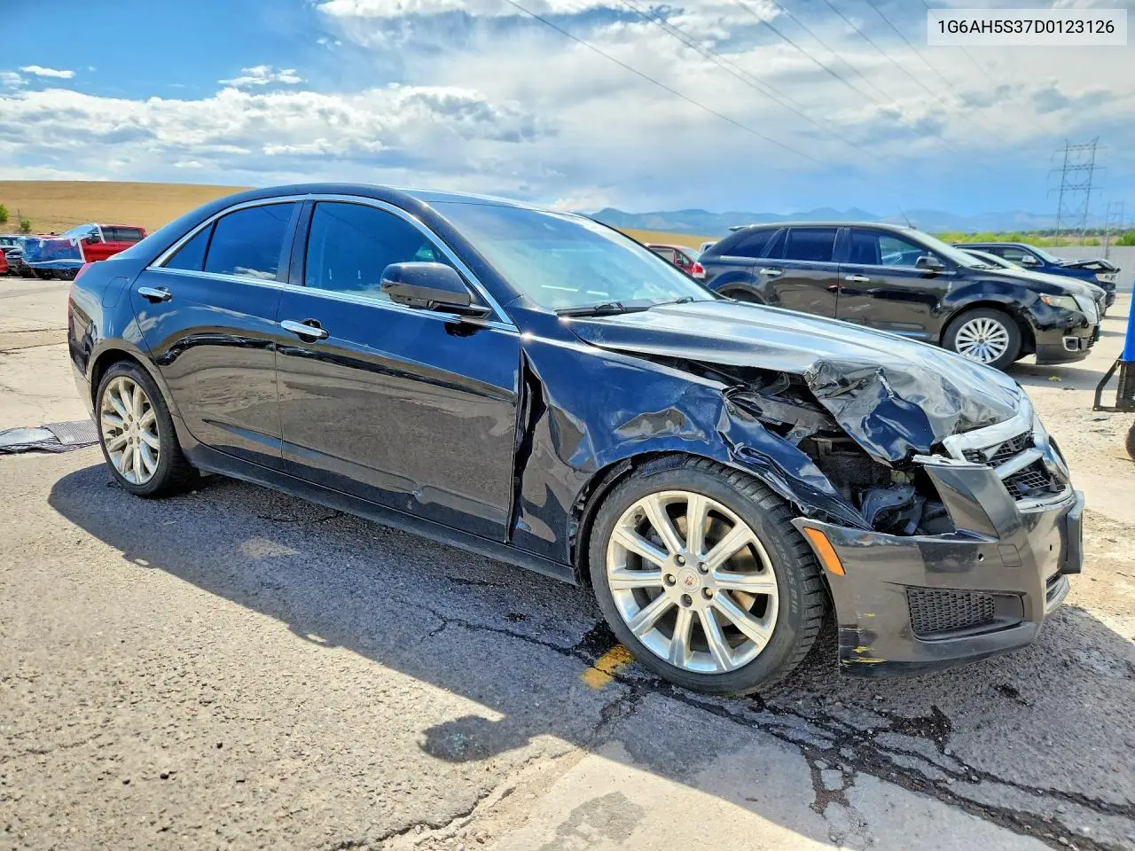 2013 Cadillac Ats Luxury VIN: 1G6AH5S37D0123126 Lot: 60420316