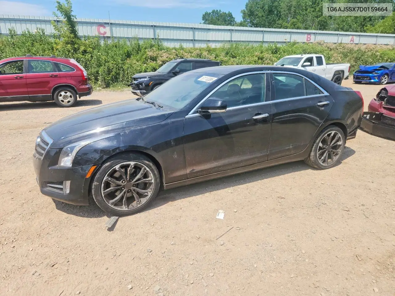 2013 Cadillac Ats Performance VIN: 1G6AJ5SX7D0159664 Lot: 61113386