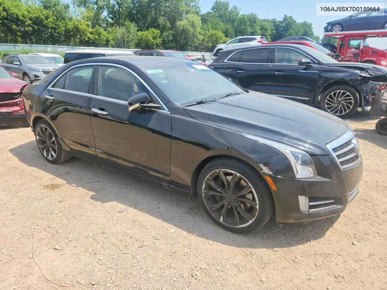 2013 Cadillac Ats Performance VIN: 1G6AJ5SX7D0159664 Lot: 61113386