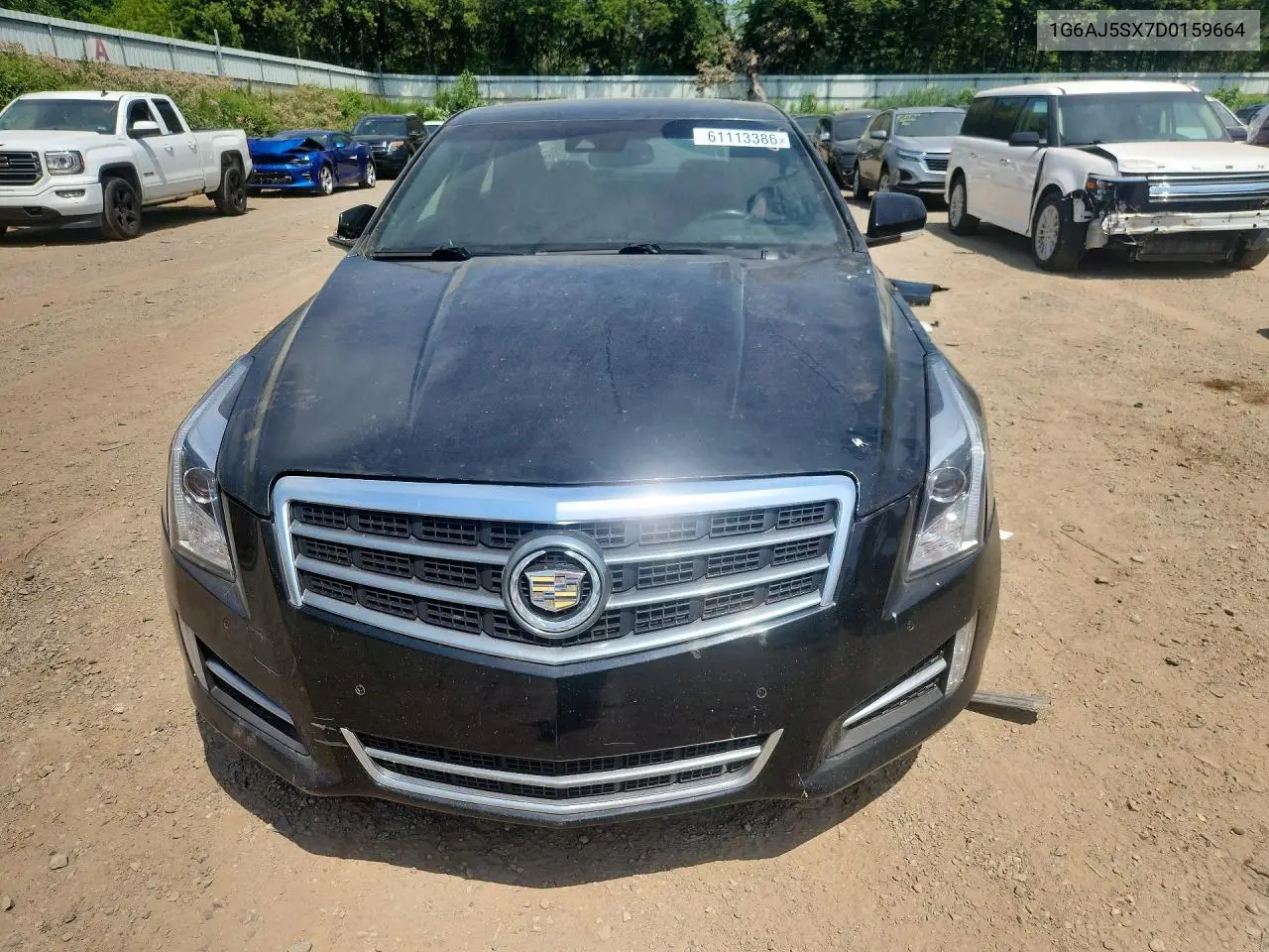 2013 Cadillac Ats Performance VIN: 1G6AJ5SX7D0159664 Lot: 61113386