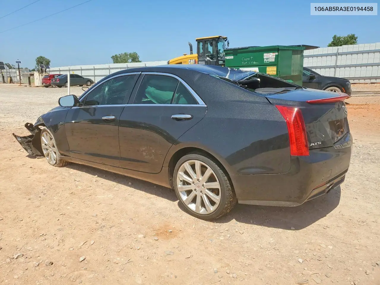 2014 Cadillac Ats Luxury VIN: 1G6AB5RA3E0194458 Lot: 56802566