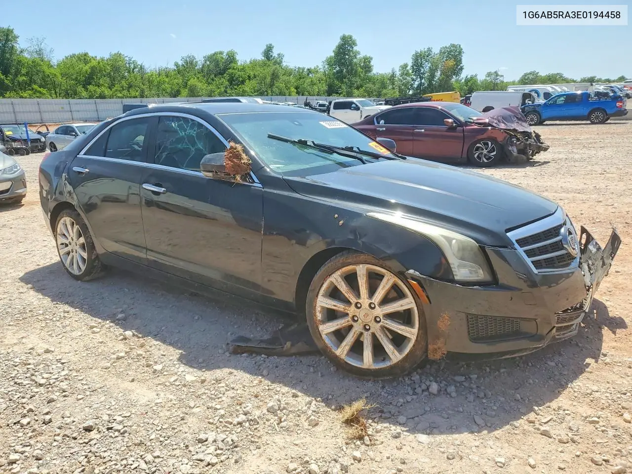 2014 Cadillac Ats Luxury VIN: 1G6AB5RA3E0194458 Lot: 56802566