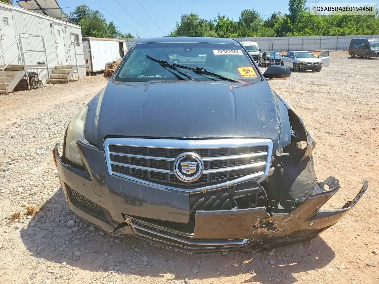 2014 Cadillac Ats Luxury VIN: 1G6AB5RA3E0194458 Lot: 56802566
