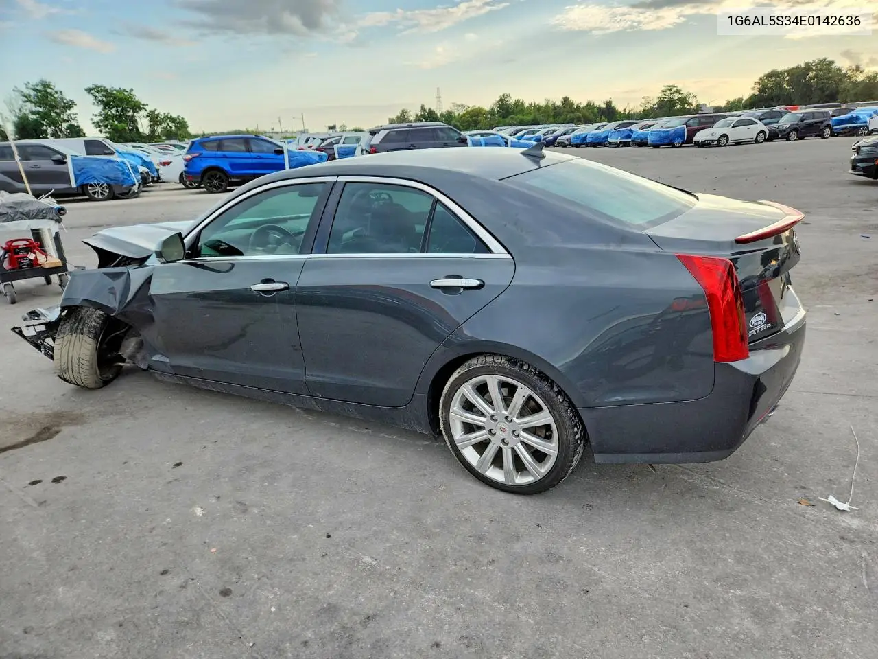 2014 Cadillac Ats Premium VIN: 1G6AL5S34E0142636 Lot: 57176216