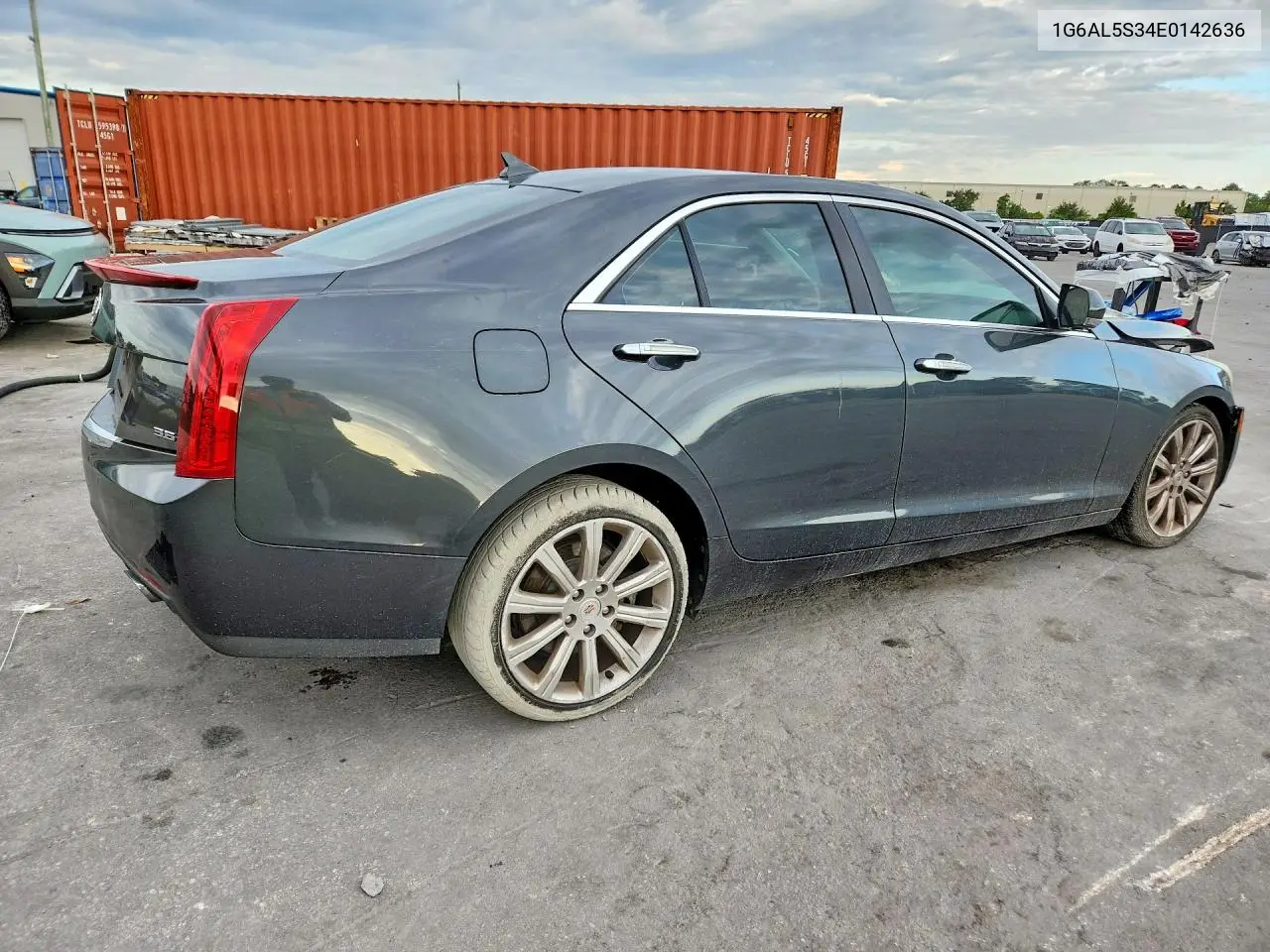 2014 Cadillac Ats Premium VIN: 1G6AL5S34E0142636 Lot: 57176216