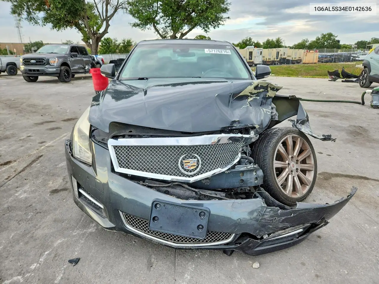 2014 Cadillac Ats Premium VIN: 1G6AL5S34E0142636 Lot: 57176216