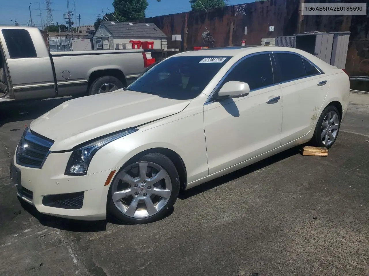 2014 Cadillac Ats Luxury VIN: 1G6AB5RA2E0185590 Lot: 57256736