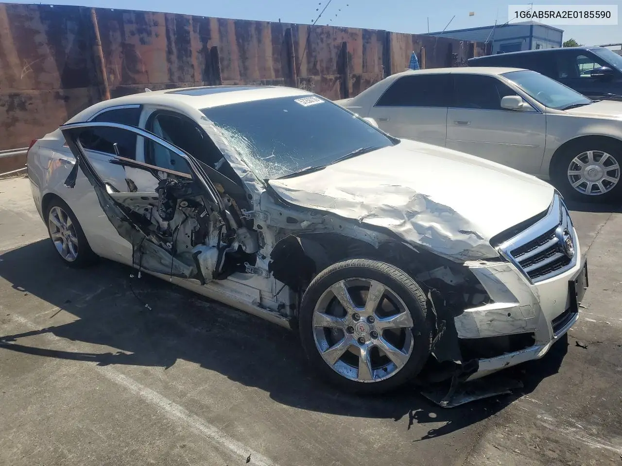 2014 Cadillac Ats Luxury VIN: 1G6AB5RA2E0185590 Lot: 57256736