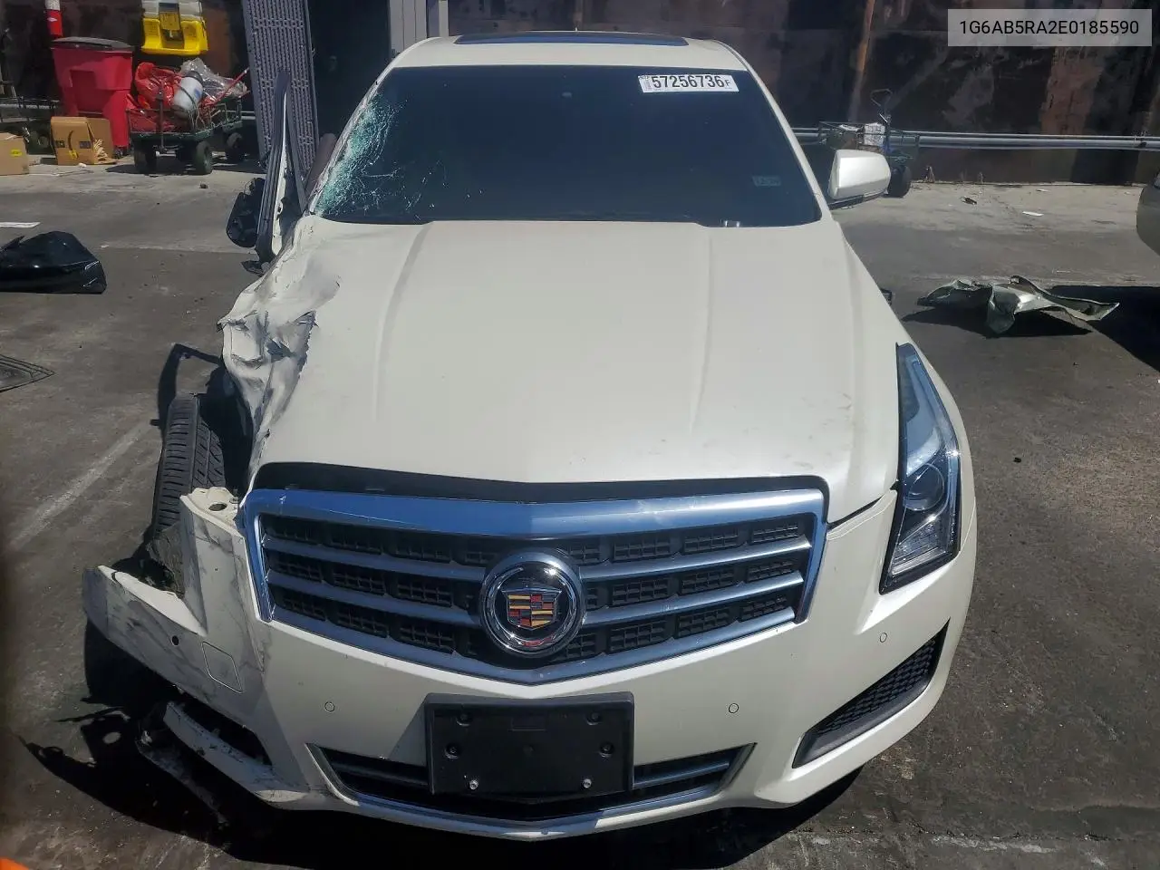 2014 Cadillac Ats Luxury VIN: 1G6AB5RA2E0185590 Lot: 57256736