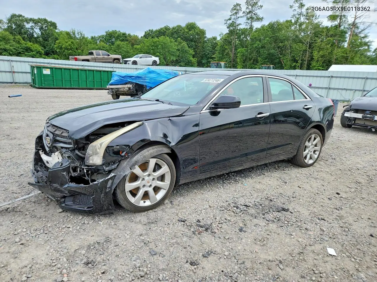2014 Cadillac Ats VIN: 1G6AG5RX9E0118362 Lot: 57477246