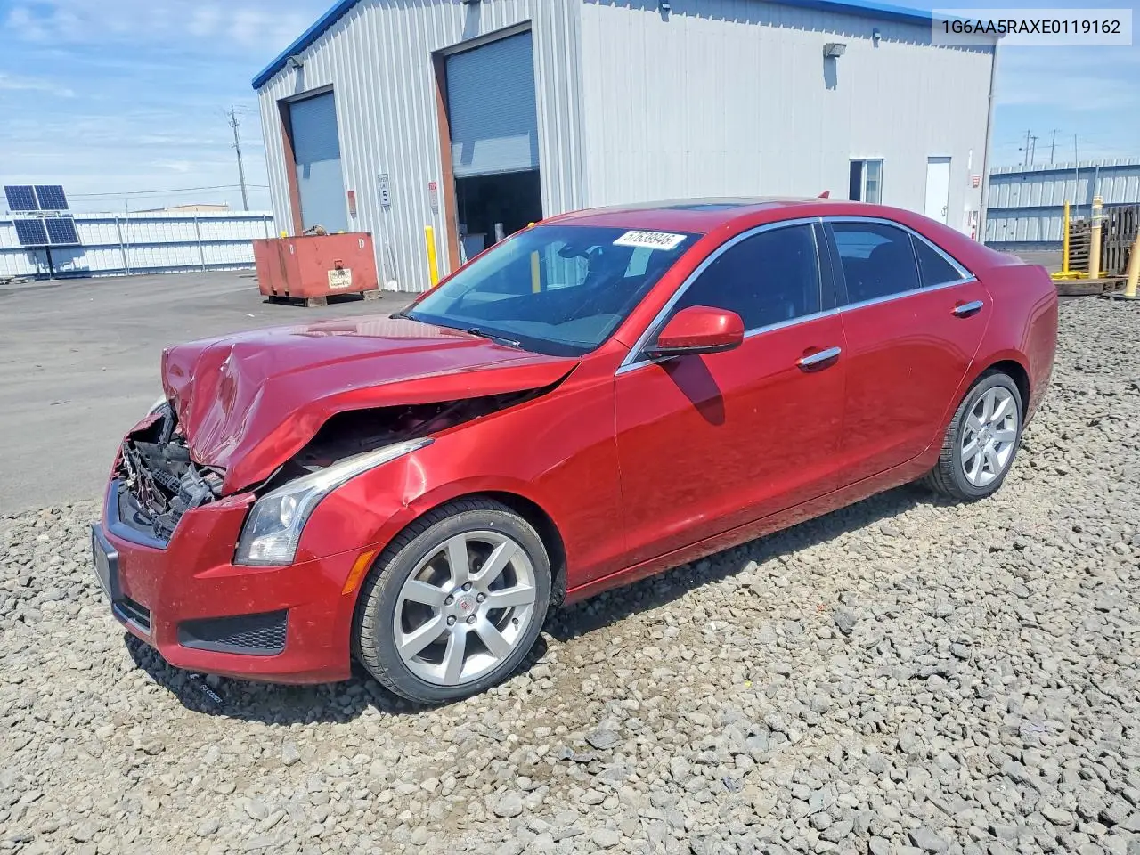 2014 Cadillac Ats VIN: 1G6AA5RAXE0119162 Lot: 57639946