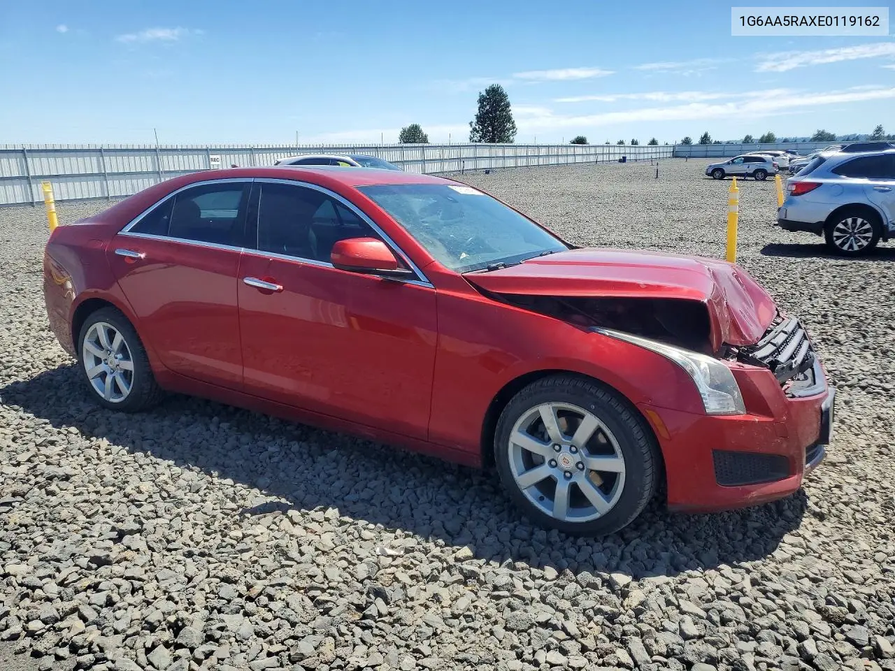 2014 Cadillac Ats VIN: 1G6AA5RAXE0119162 Lot: 57639946