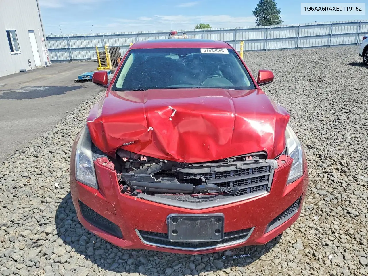2014 Cadillac Ats VIN: 1G6AA5RAXE0119162 Lot: 57639946
