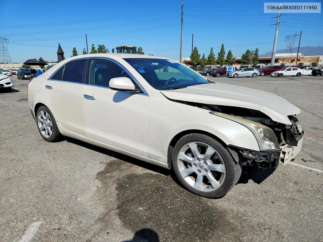 2014 Cadillac Ats VIN: 1G6AA5RX0E0111950 Lot: 57780686