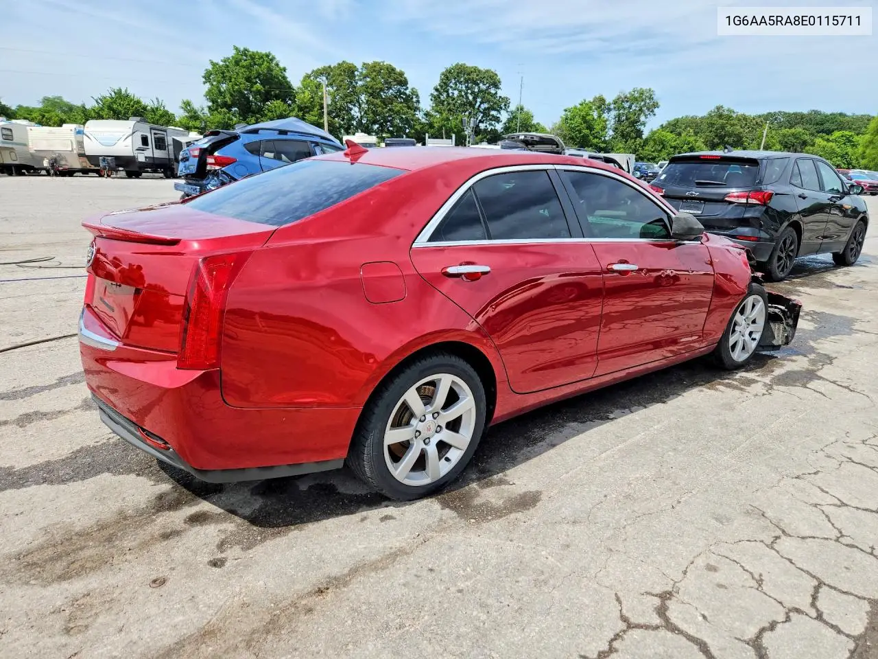 2014 Cadillac Ats VIN: 1G6AA5RA8E0115711 Lot: 58247336