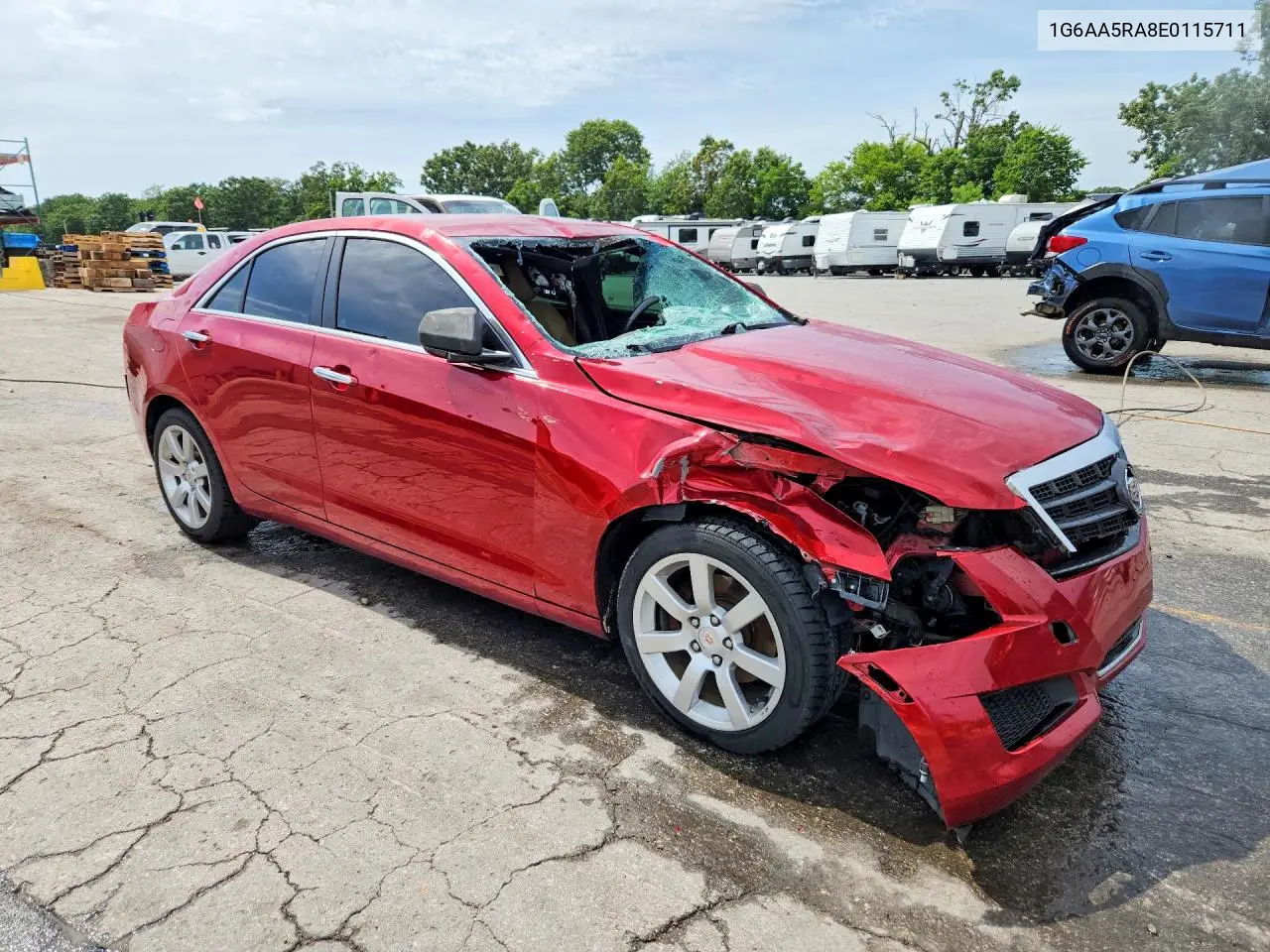 2014 Cadillac Ats VIN: 1G6AA5RA8E0115711 Lot: 58247336