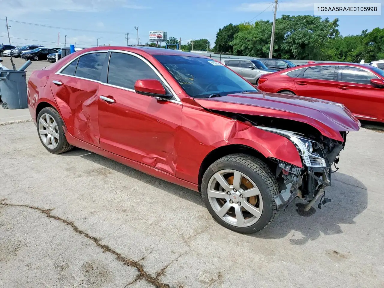 2014 Cadillac Ats VIN: 1G6AA5RA4E0105998 Lot: 58566736