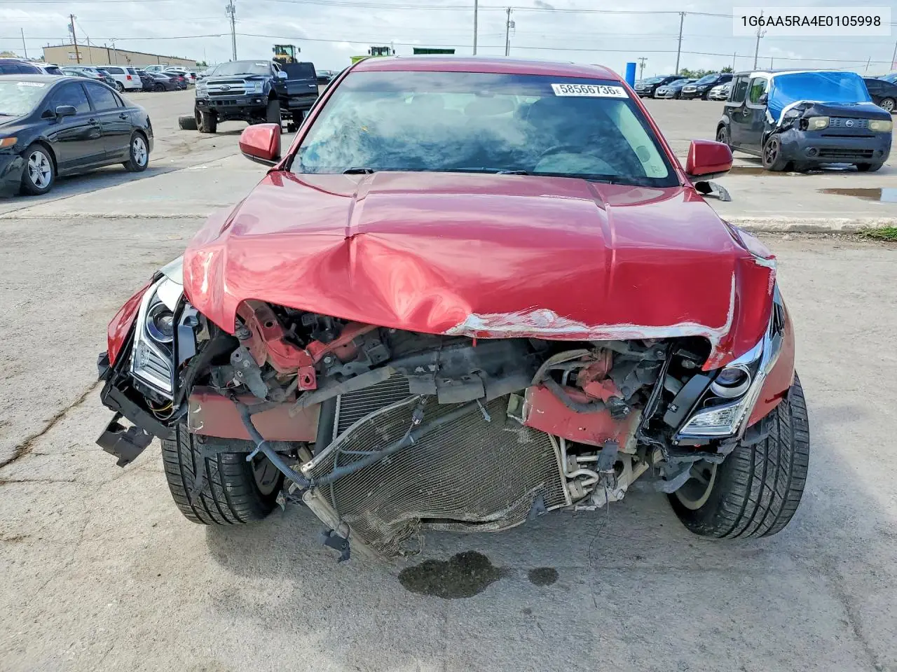 2014 Cadillac Ats VIN: 1G6AA5RA4E0105998 Lot: 58566736