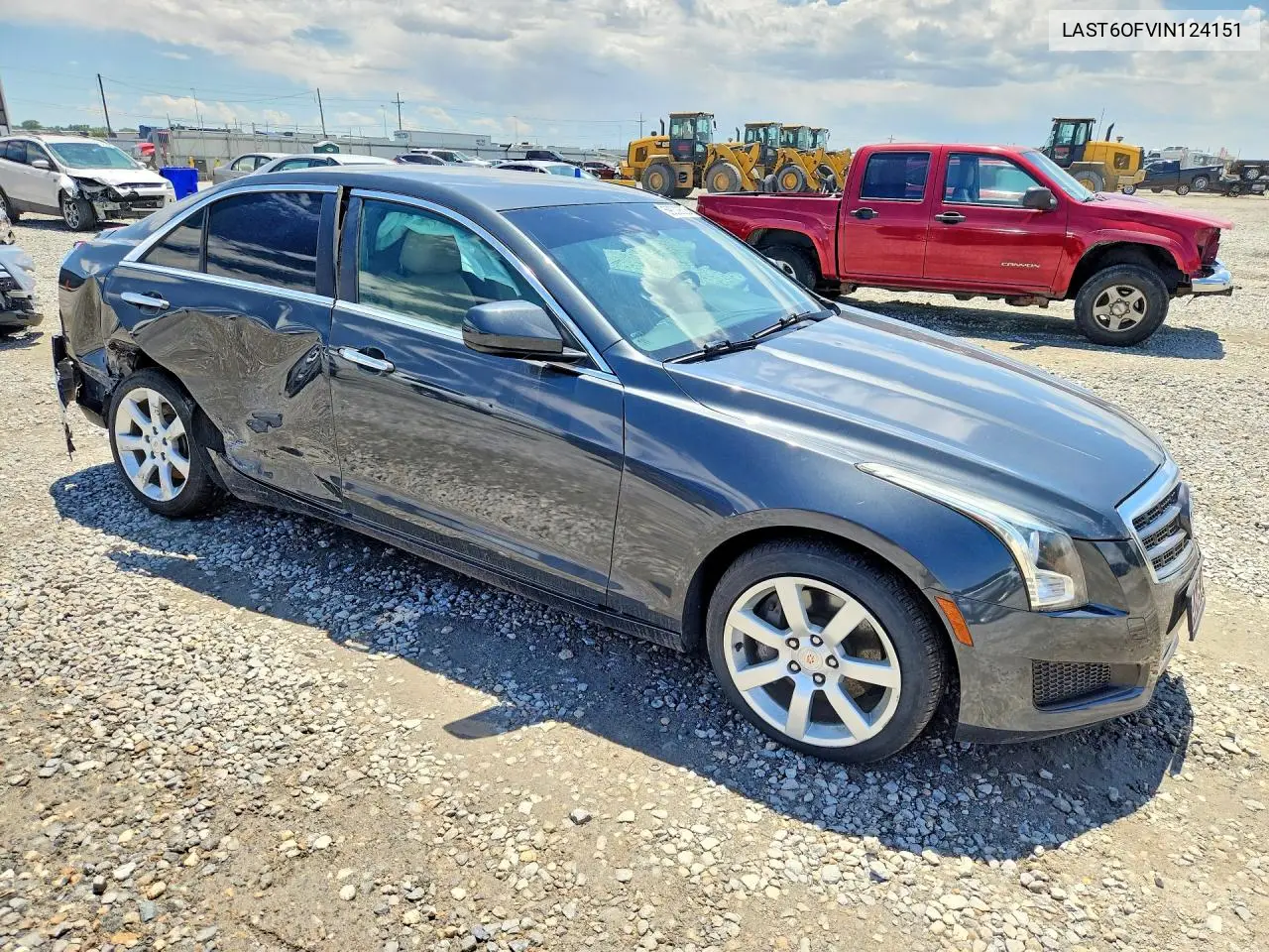 2014 Cadillac Ats VIN: 1G6AG5RX4E0124151 Lot: 59002606