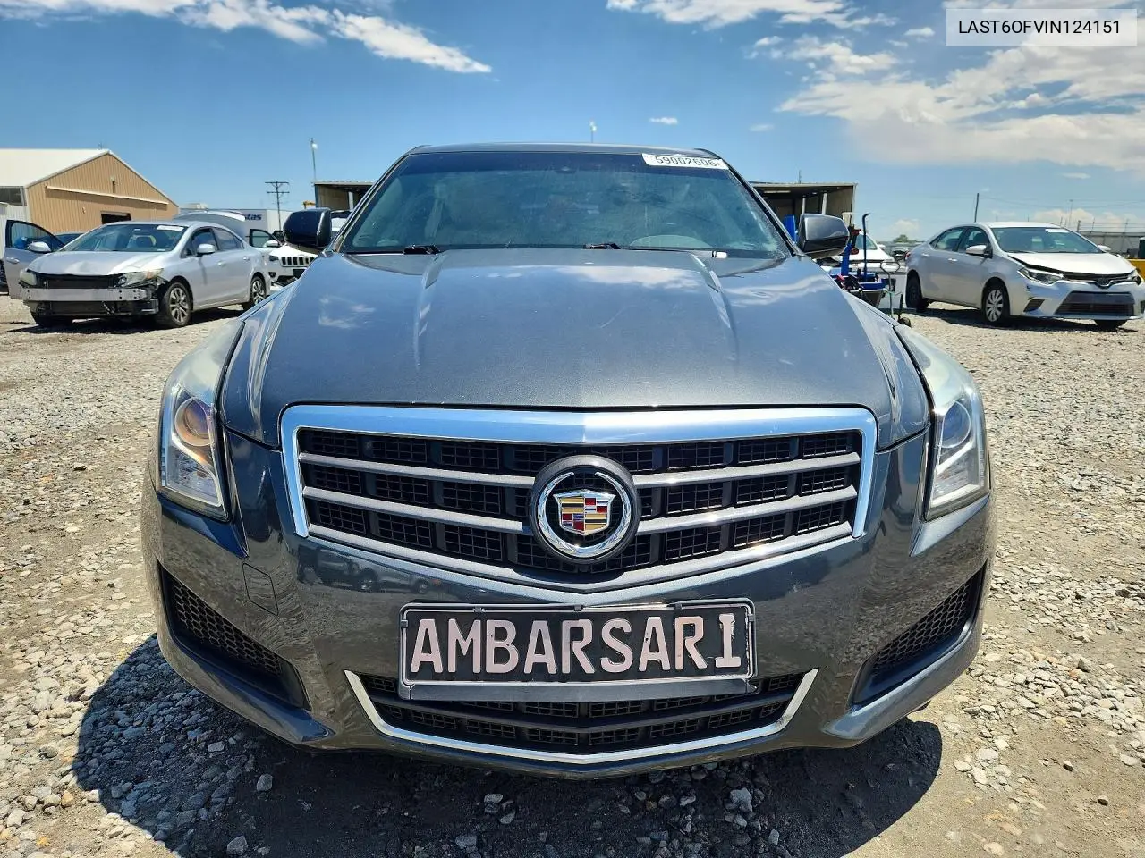 2014 Cadillac Ats VIN: 1G6AG5RX4E0124151 Lot: 59002606