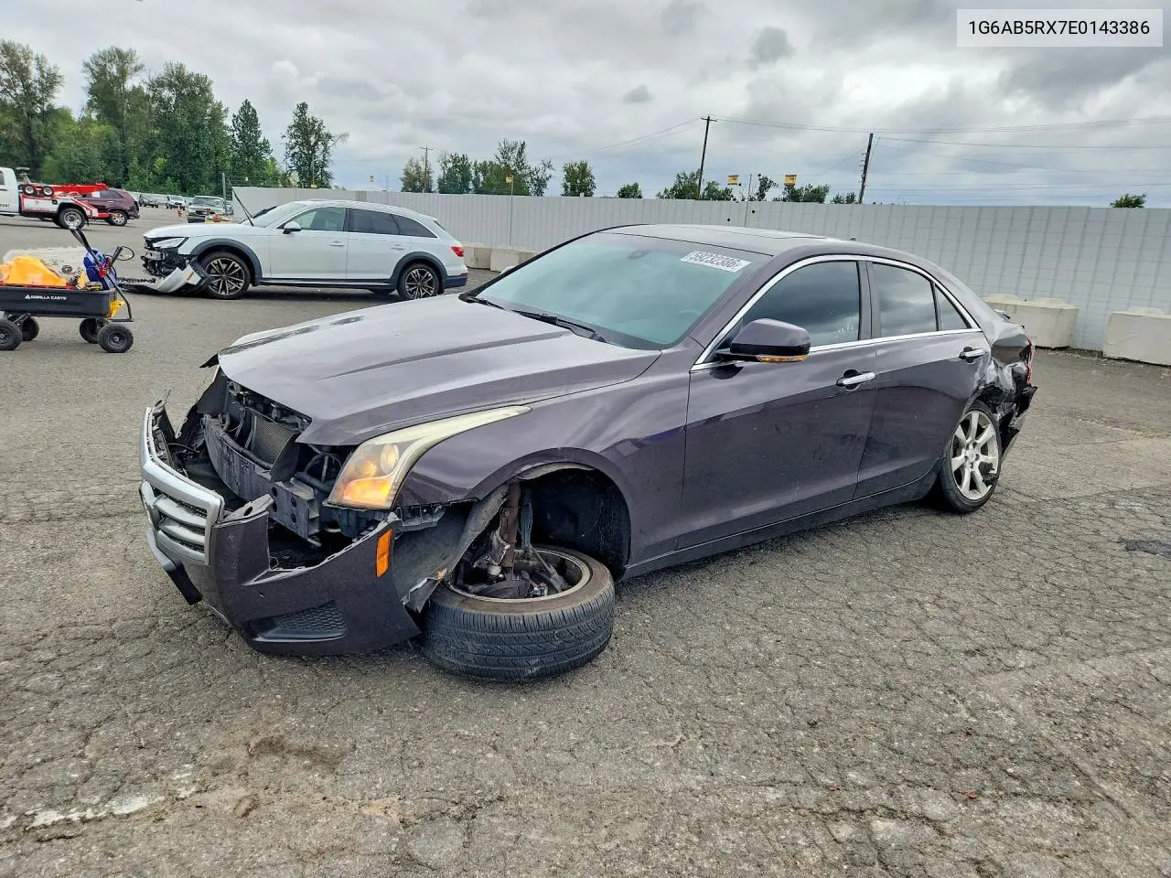2014 Cadillac Ats Luxury VIN: 1G6AB5RX7E0143386 Lot: 59232386