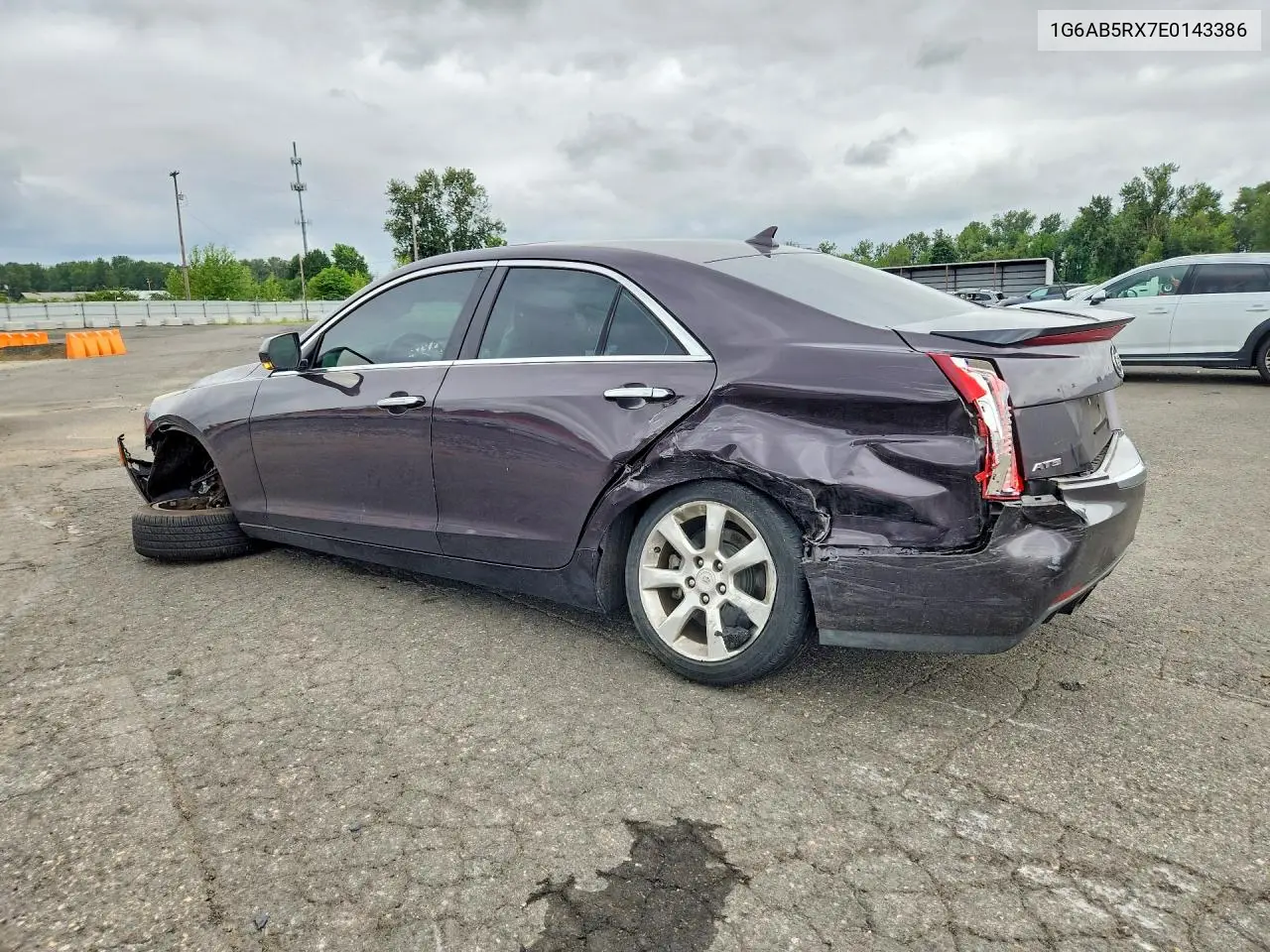 2014 Cadillac Ats Luxury VIN: 1G6AB5RX7E0143386 Lot: 59232386
