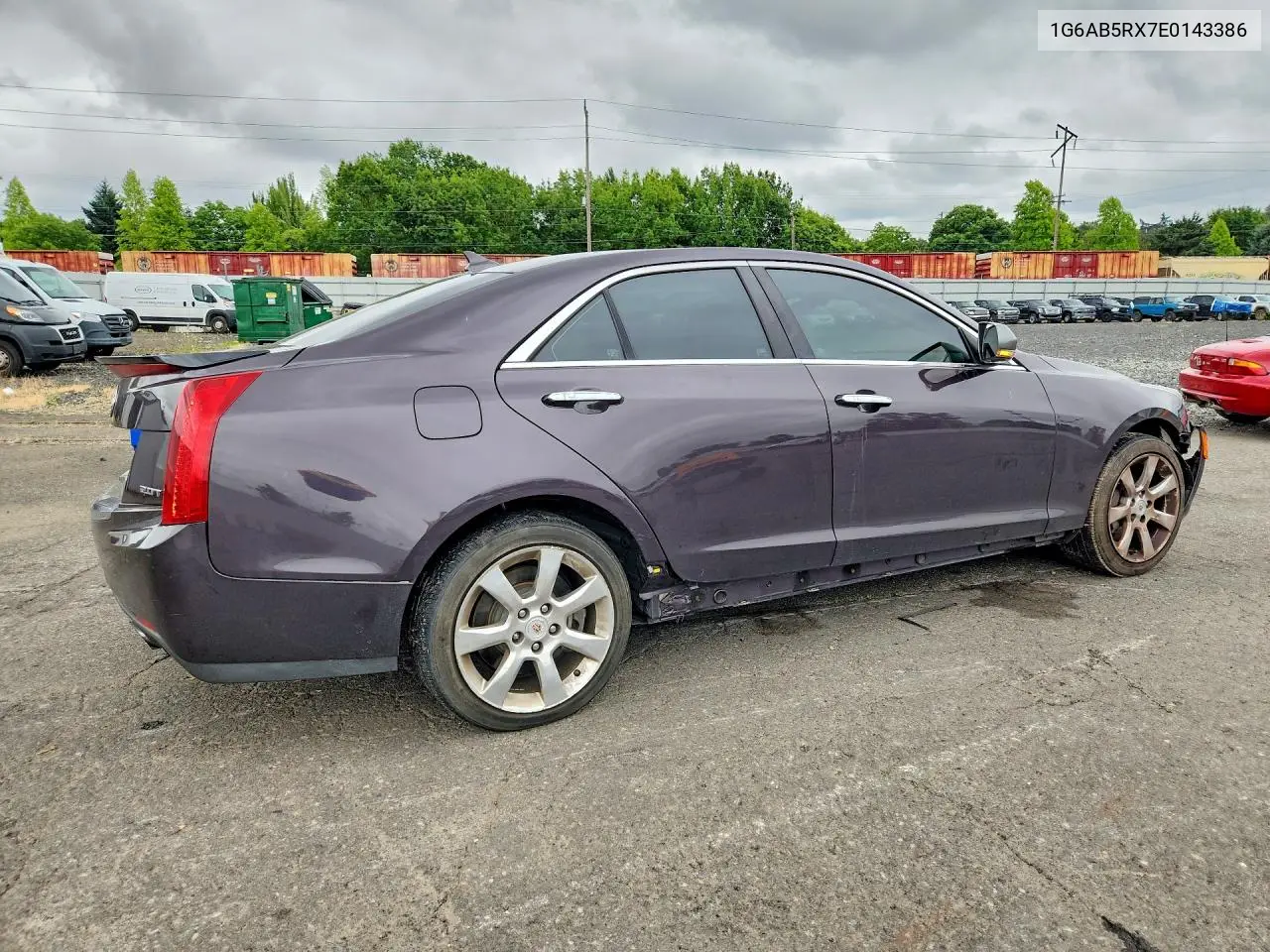 2014 Cadillac Ats Luxury VIN: 1G6AB5RX7E0143386 Lot: 59232386