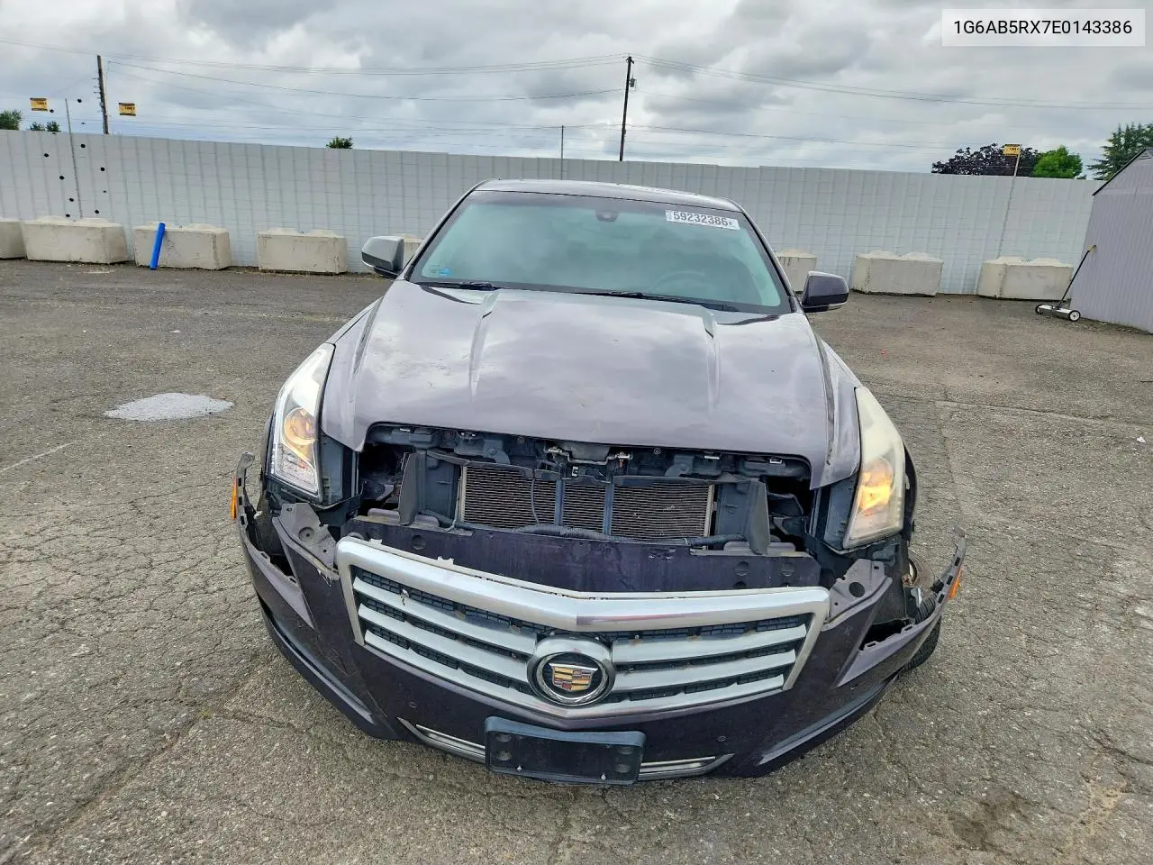 2014 Cadillac Ats Luxury VIN: 1G6AB5RX7E0143386 Lot: 59232386