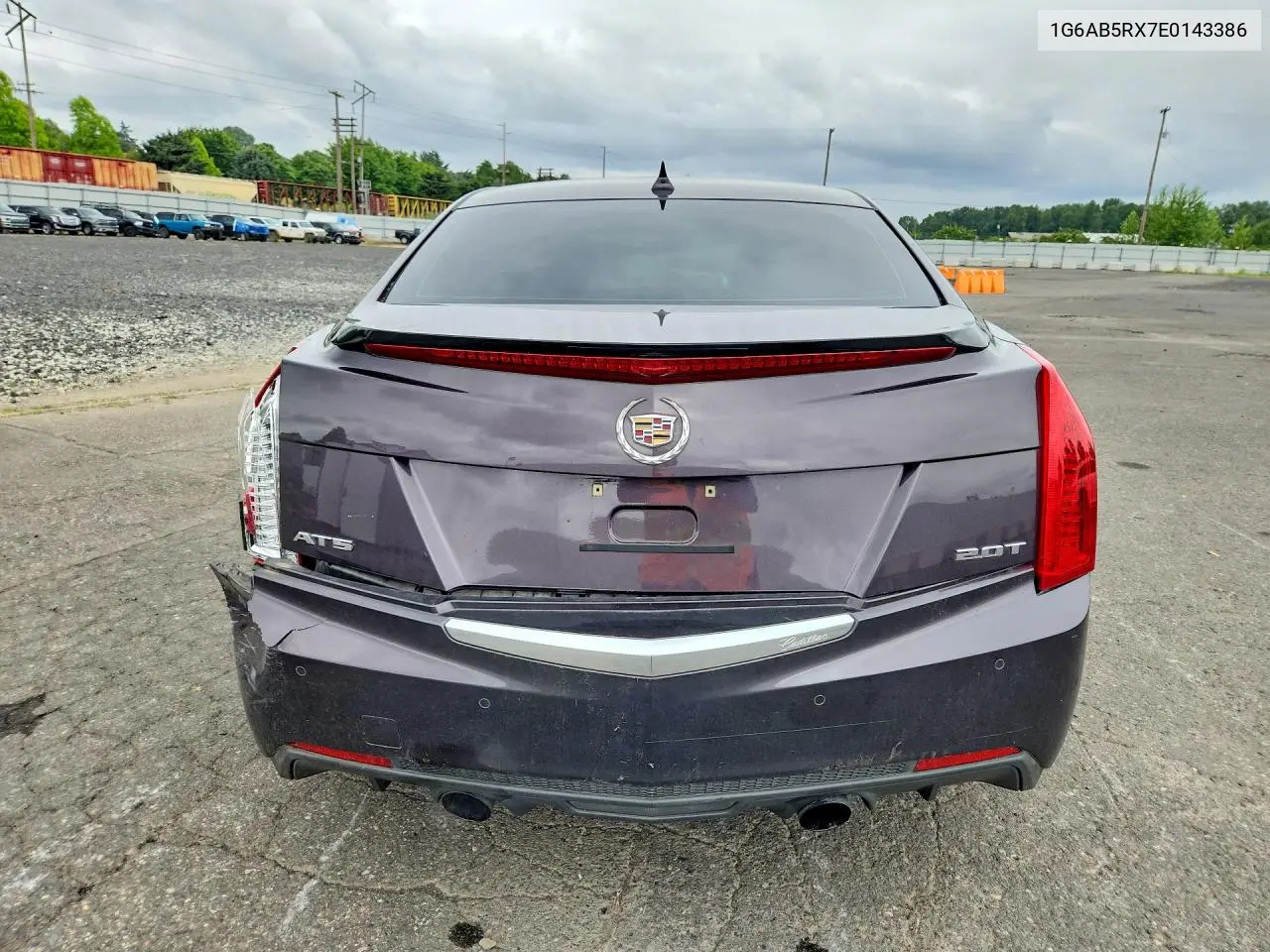 2014 Cadillac Ats Luxury VIN: 1G6AB5RX7E0143386 Lot: 59232386