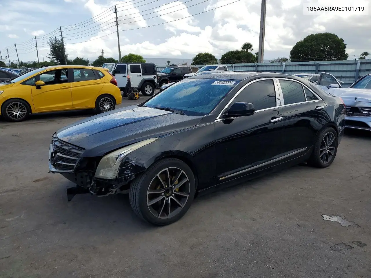 2014 Cadillac Ats VIN: 1G6AA5RA9E0101719 Lot: 59692886