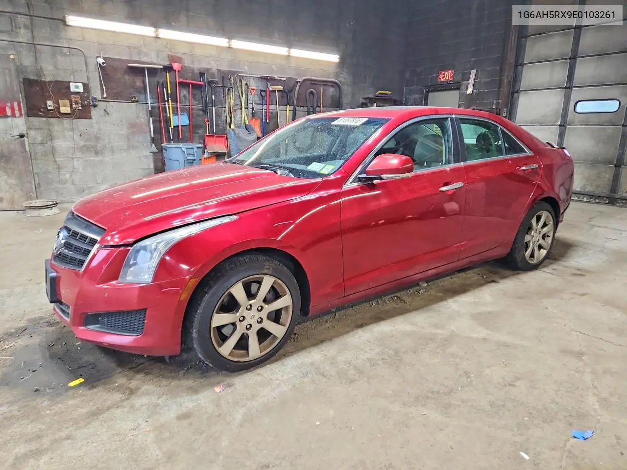 2014 Cadillac Ats Luxury VIN: 1G6AH5RX9E0103261 Lot: 61487876